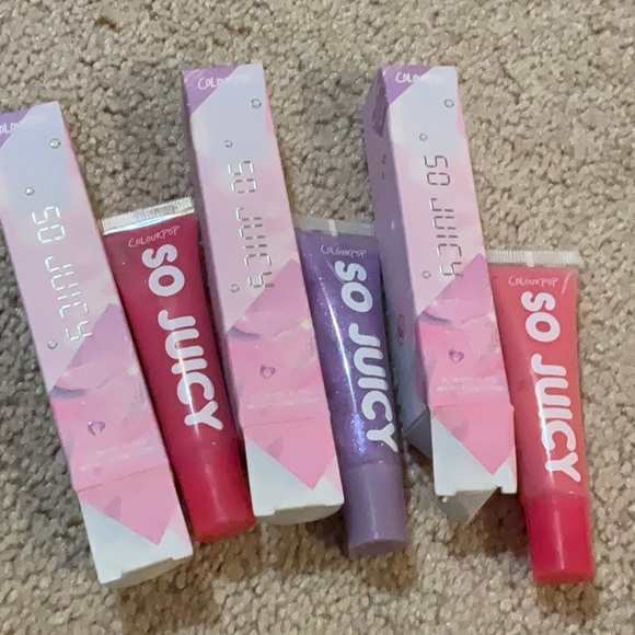 BNIB Colourpop So Juicy Lip Gloss Bundle - Picture 3 of 3
